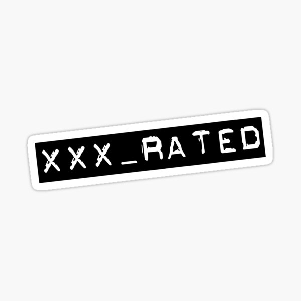 XXX Sticker