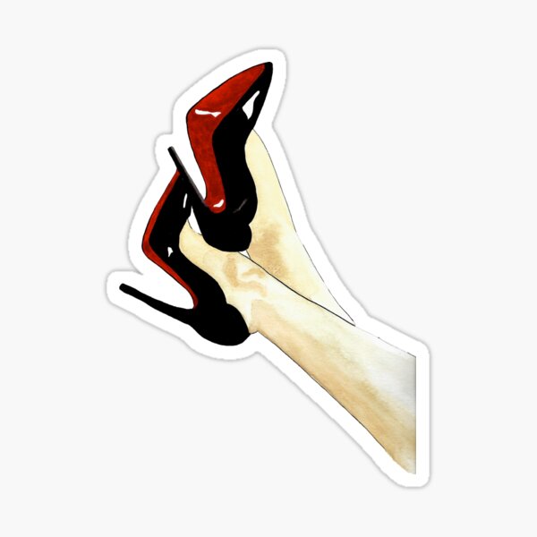 Fond Rouge Sticker