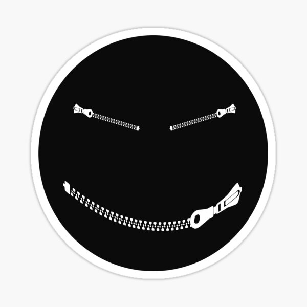 Bondage Smiley Sticker