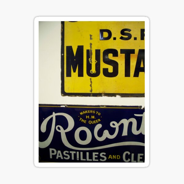 Advertising signs Sticker