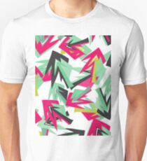 Pfeilmuster Slim Fit T-Shirt