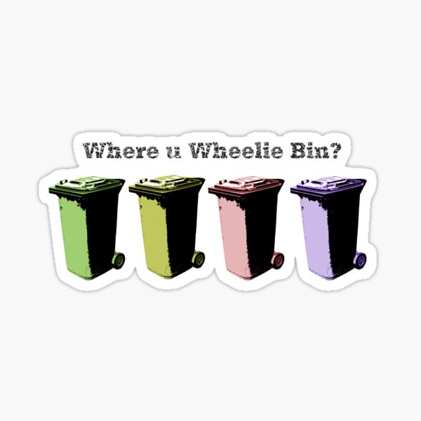 Wheelie Bin House Number Stickers – MooksGoo