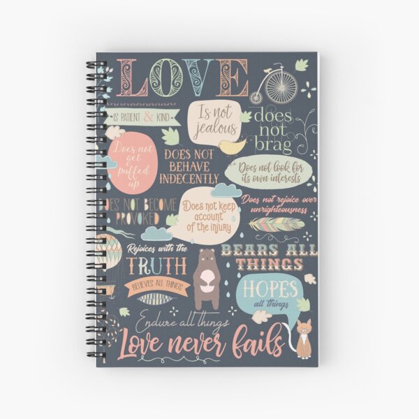 Item preview, How Love Behaves  designed and sold by Paper Bee Gift Shop.