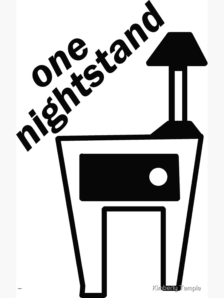 One night stand Magnet for Sale by LeadandBones