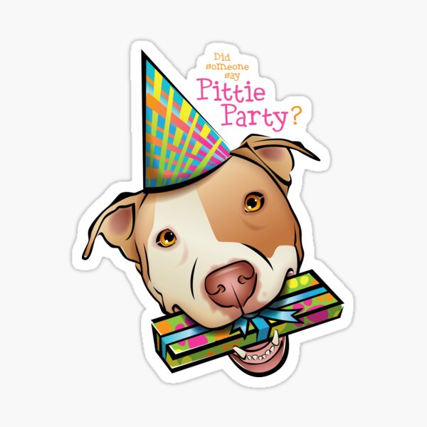 Item preview, Pittie Party designed and sold by Linda Hardt.