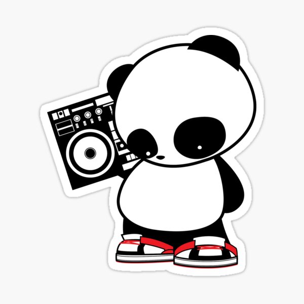 Item preview, Hip Hop Panda designed and sold by Angela  Freiden.