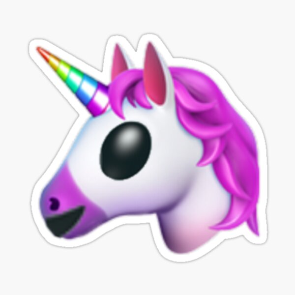 ALIEN UNICORM STICKER Sticker