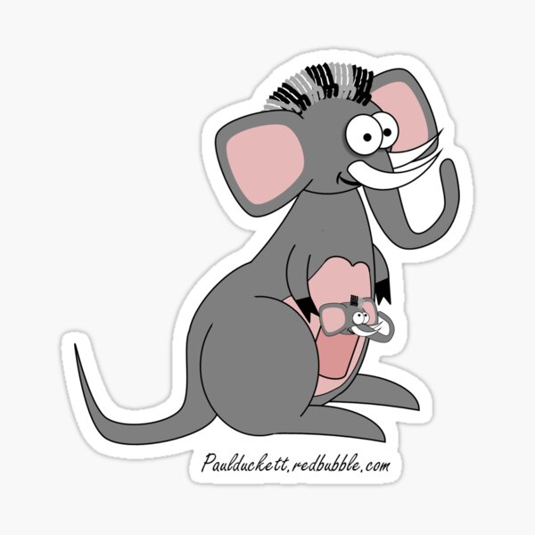 Ele-Roo Sticker