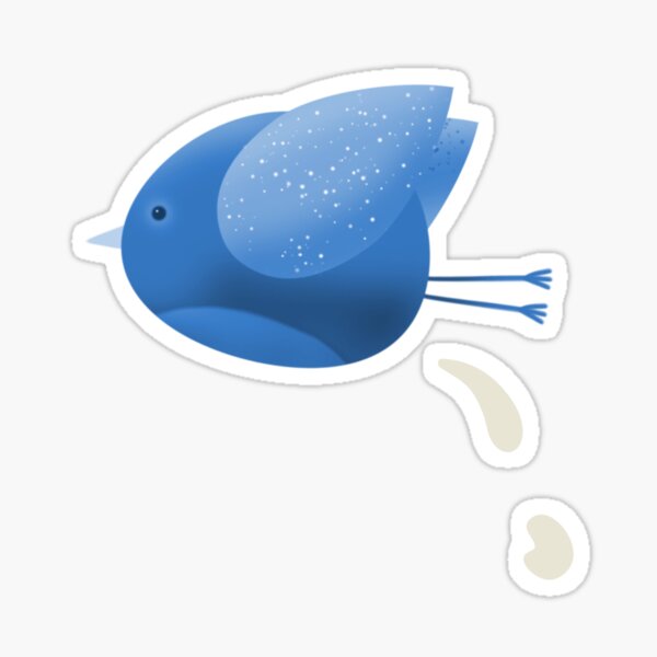 Bird Poop Sticker