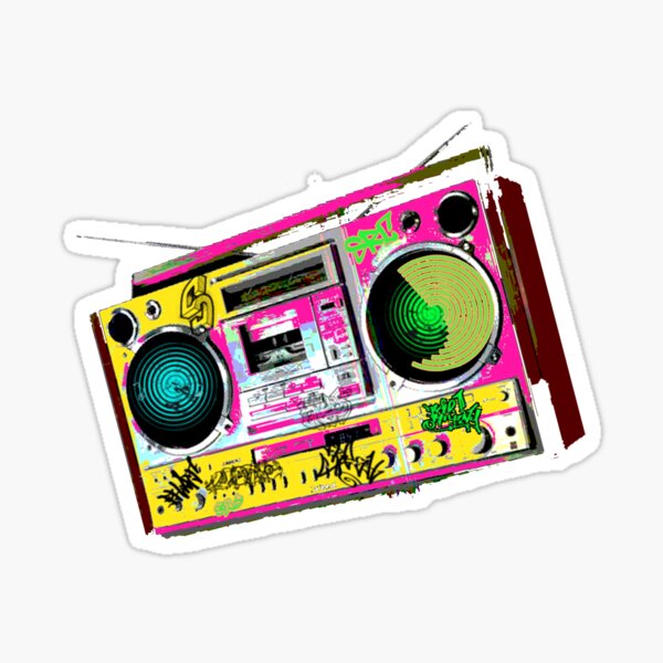 Item preview,  RETRO boom BOX designed and sold by punkrocksurfer.