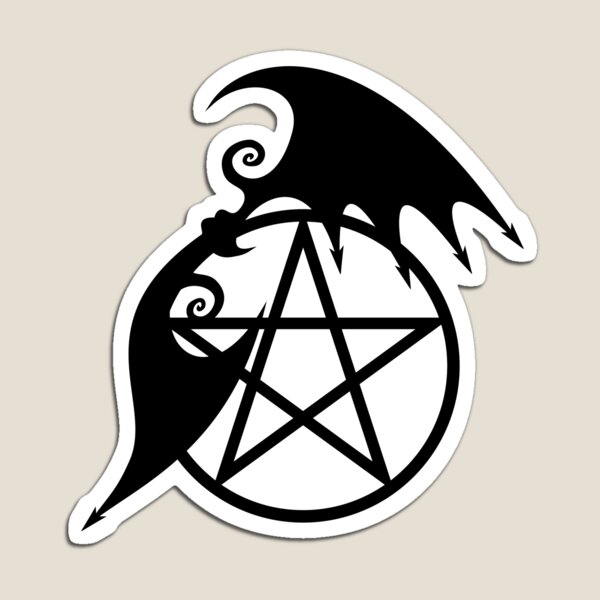 Item preview, Pentacle Wings designed and sold by Rustyoldtown.