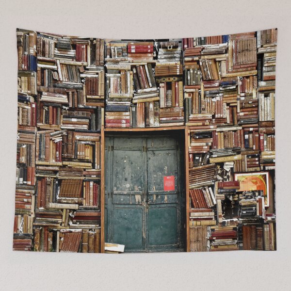 Item preview, Bookshelf Books Library Bookworm Reading designed and sold by livianasgifts.