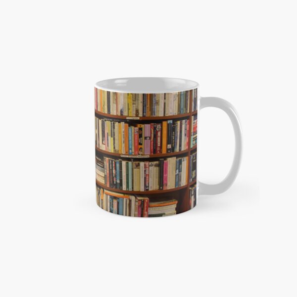 Item preview, Bookshelf Books Library Bookworm Reading designed and sold by livianasgifts.