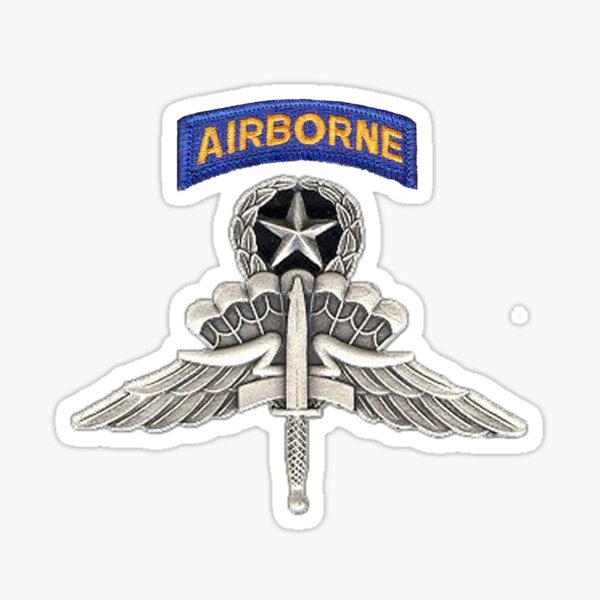 Parachute Wings Badge Airborne Funny Skitongifts Custom Laser Engraved