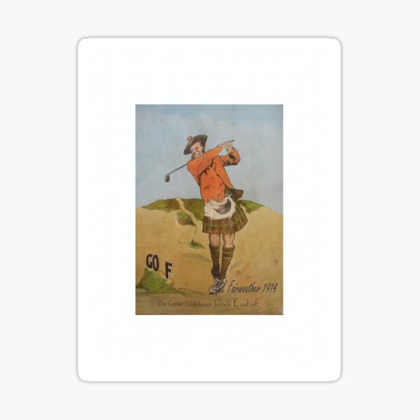 Scot Golf Sticker