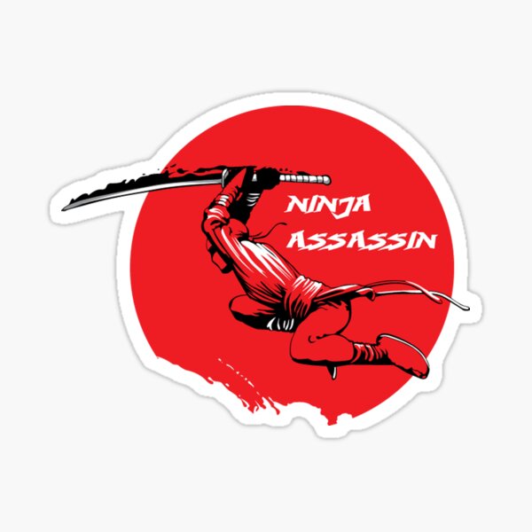 Ninja Assassin Stickers Redbubble - roblox ninja assassin script 2020