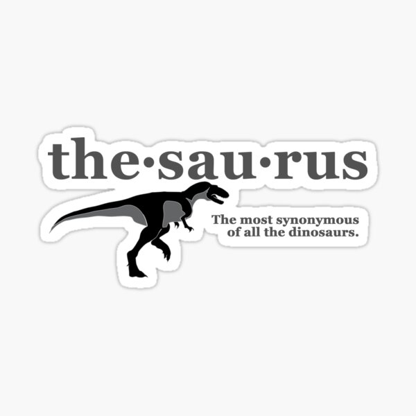Item preview, Thesaurus - The most synonymous of all the dinosaurs designed and sold by digerati.