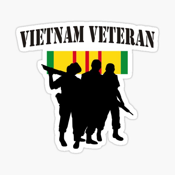 Download Vietnam Veteran Stickers Redbubble