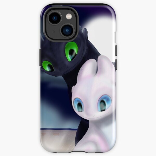 krokmou et Light fury Coque antichoc iPhone