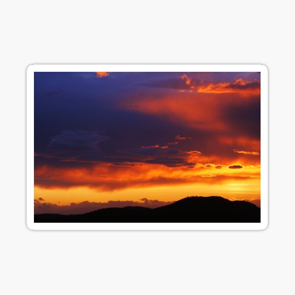 Sunset in Elba 2 Sticker