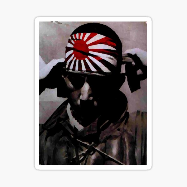 "Kamikaze" Sticker for Sale by kikusui | Redbubble