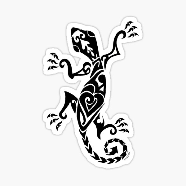 Buy Gecko Tattoo Design Online In India - Etsy India