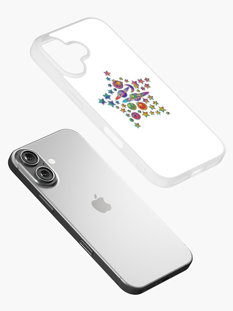 Thumbnail 2 of 5, iPhone Case, Y2k Glitter Sticker Design designed and sold by emilyh6139.