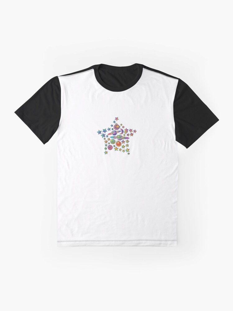 Thumbnail 4 of 5, Graphic T-Shirt, Y2k Glitter Sticker Design designed and sold by emilyh6139.