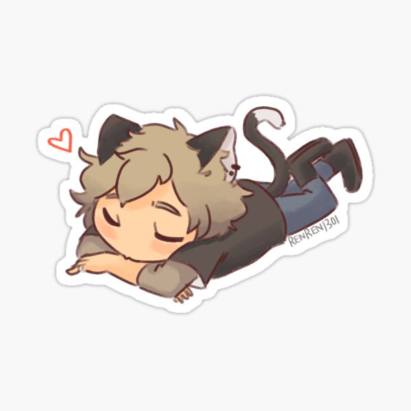 Nyaaa Sticker