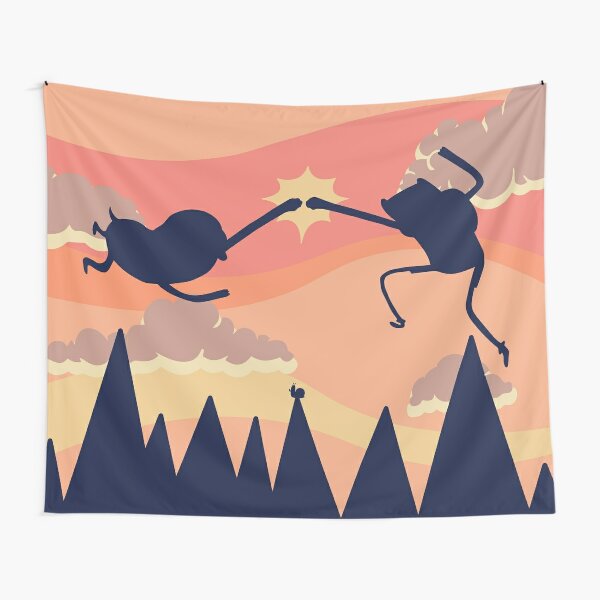 Epic Fist Bump! (Adventure Time) Tapestry