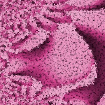 Artwork thumbnail, Pink Confetti - Psychedelic Digital Art by OneDayArt