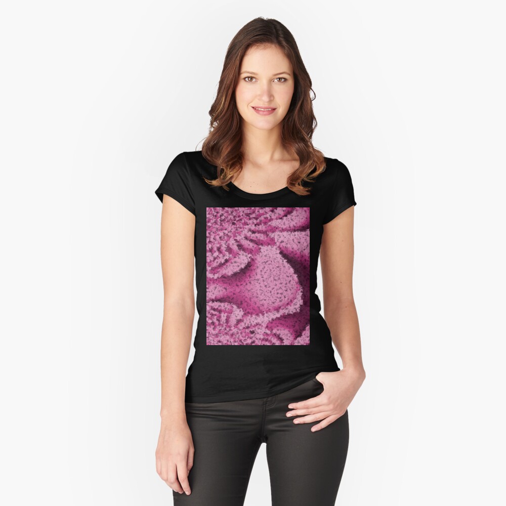 Item preview, Fitted Scoop T-Shirt designed and sold by OneDayArt.