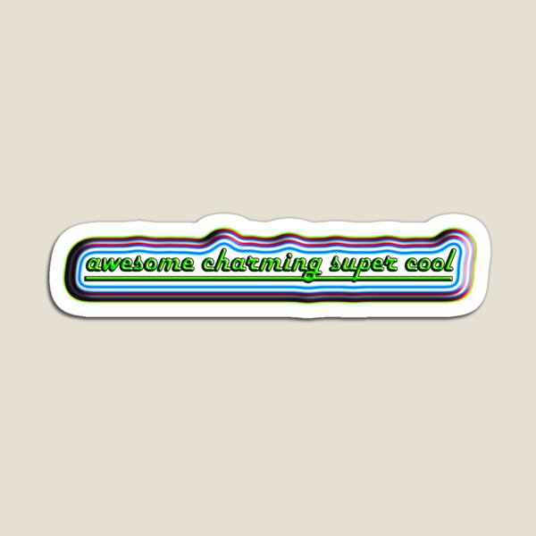 Item preview, awesome charming super cool designed and sold by vampvamp.