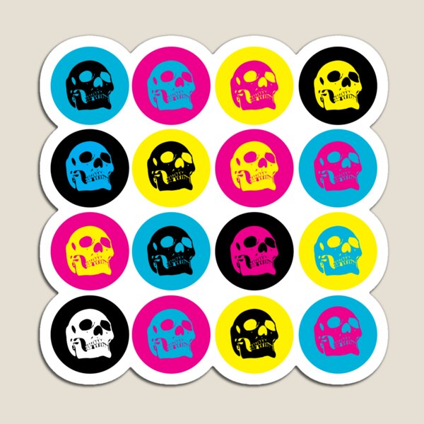 Item preview, SKULL COLOR DOTS designed and sold by Alvaro Sánchez.