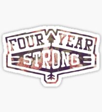 Four Year Strong logo 2 Sticker