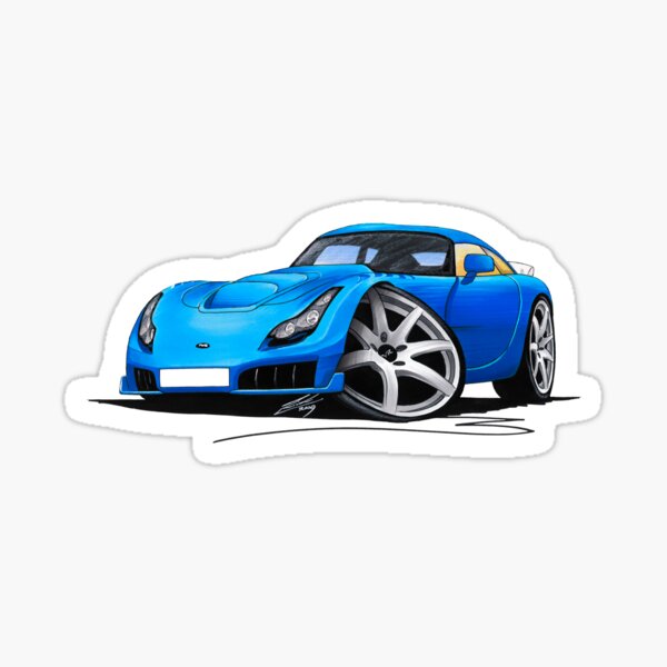 Tvr Union Jack Le Mans Decal Sticker