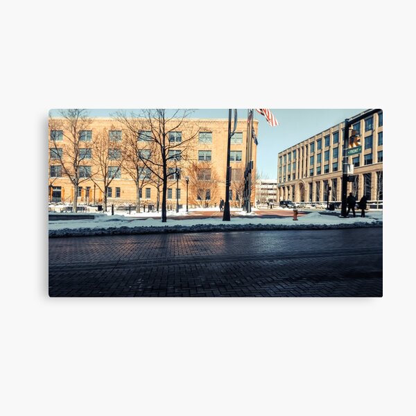 Front Street Canvas Print