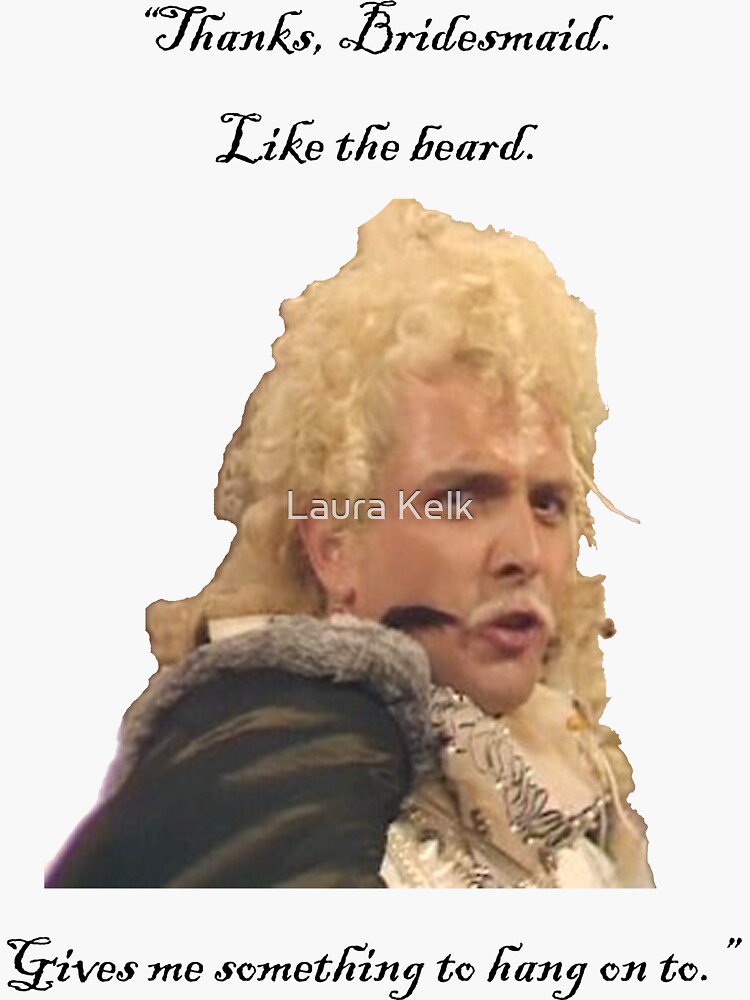 Flashheart to Baldrick the Bridesmaid: by LauraKelk