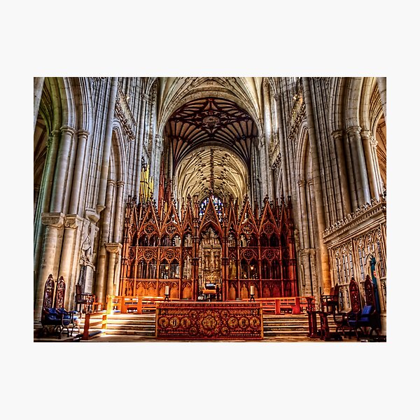 Winchester Cathedral - The Altar Photographic Print