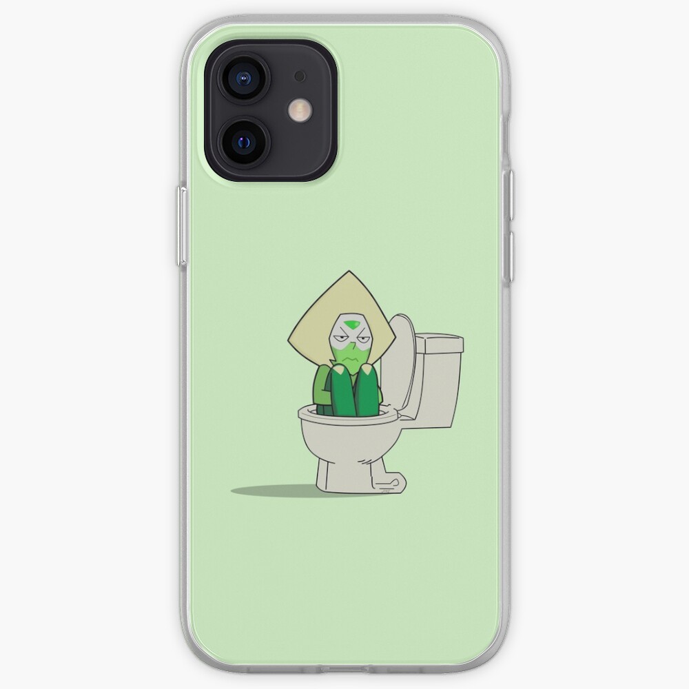Steven Universe - Peridot In the Toilet iPhone Case & Cover