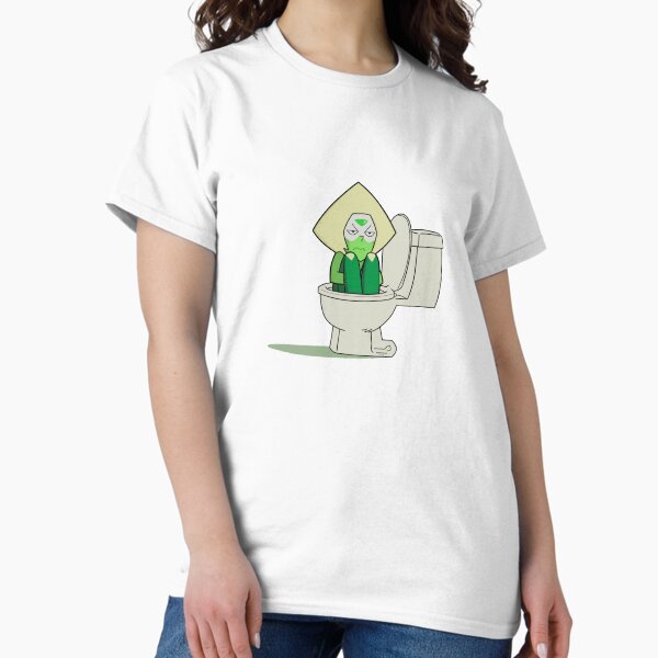 Item preview, Steven Universe - Peridot In the Toilet designed and sold by jomzojeda.