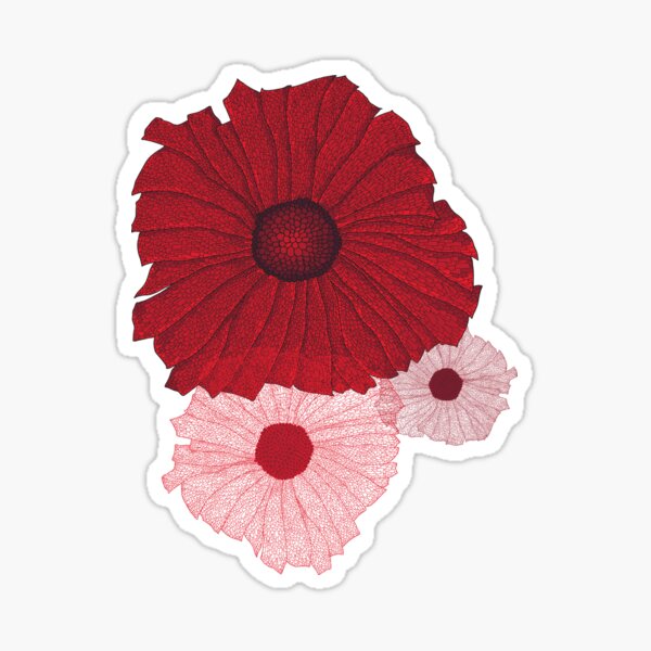 Poppy Tee V1 Sticker