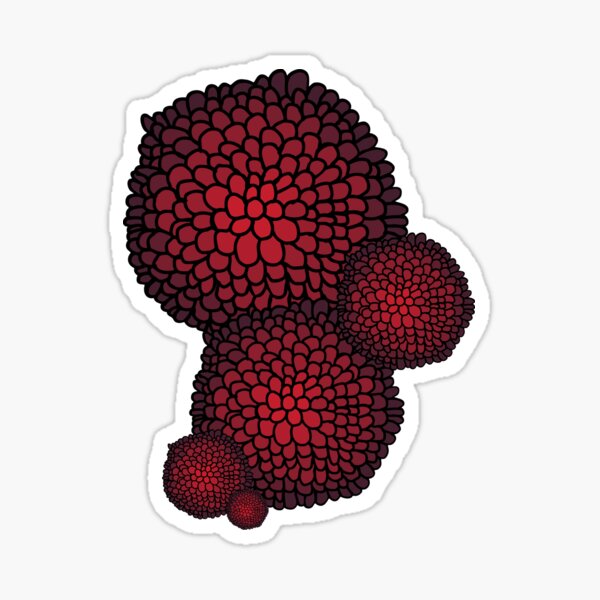 Poppy Tee V2 Sticker