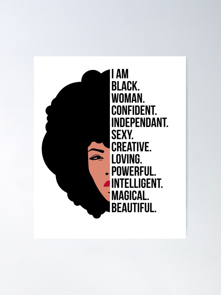 Strong Black Woman Poster for Sale by UrbanApparel