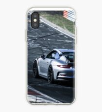 Porsche GT3.RS (991) on the Nürburgring Nordschleife iPhone Case