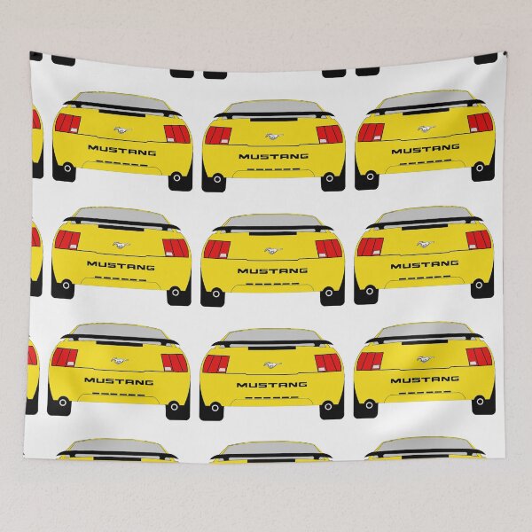 Item preview, Mustang Rear (Yellow) designed and sold by casualcatherine.