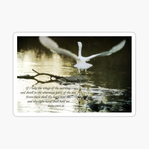 Psalm 139:9-10 Sticker