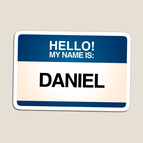 Item preview, NAMETAG TEES - DANIEL designed and sold by Buy Christian T Shirts Mens Womens Apparel Shirts Parody.