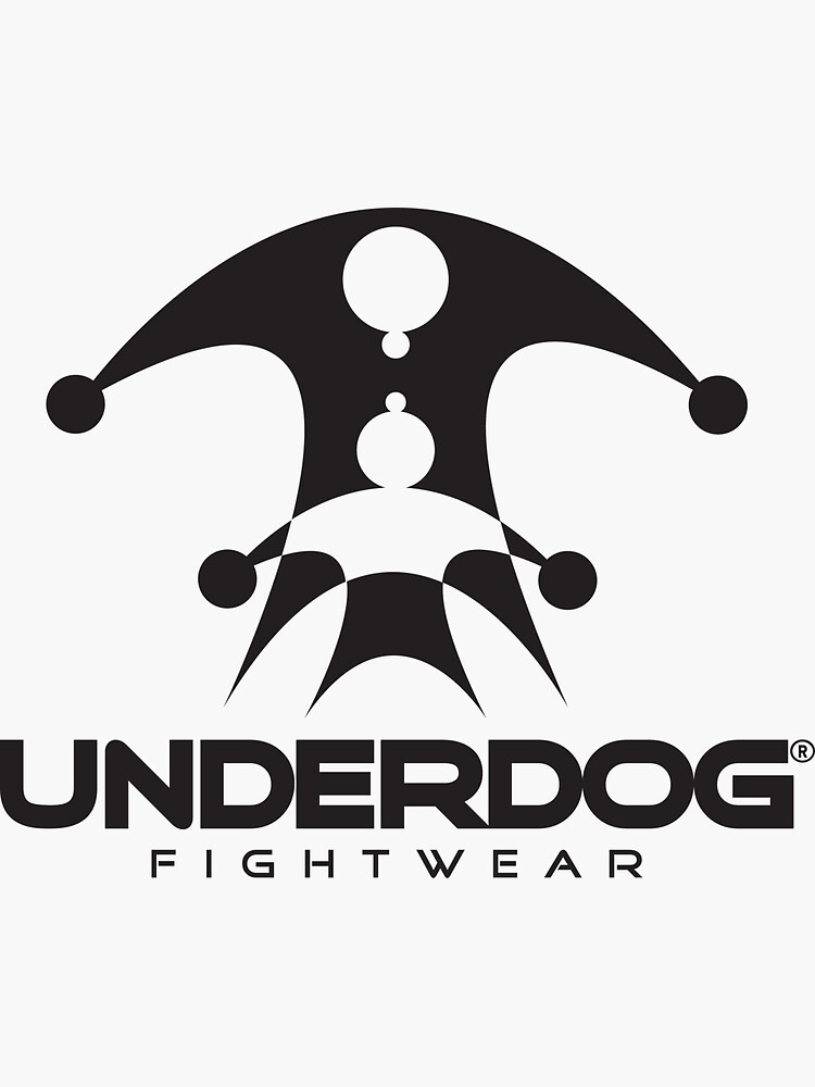 UNDERDOG logo tee, light by Underdogg