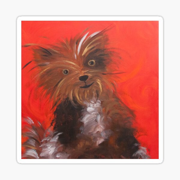 Sascha's Pup Sticker